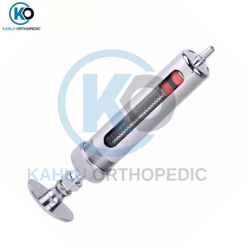 Adjustable Dose Veterinary Syringe Reusable Livestock Animal Injection Tool By KAHLU ORTHOPEDIC