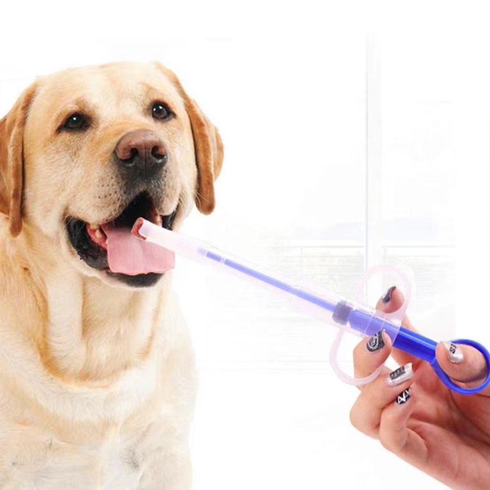 Veterinary Reusable Silicone Pet Feeding Kit Syringe Type Medicine Feeder with Cat Dog