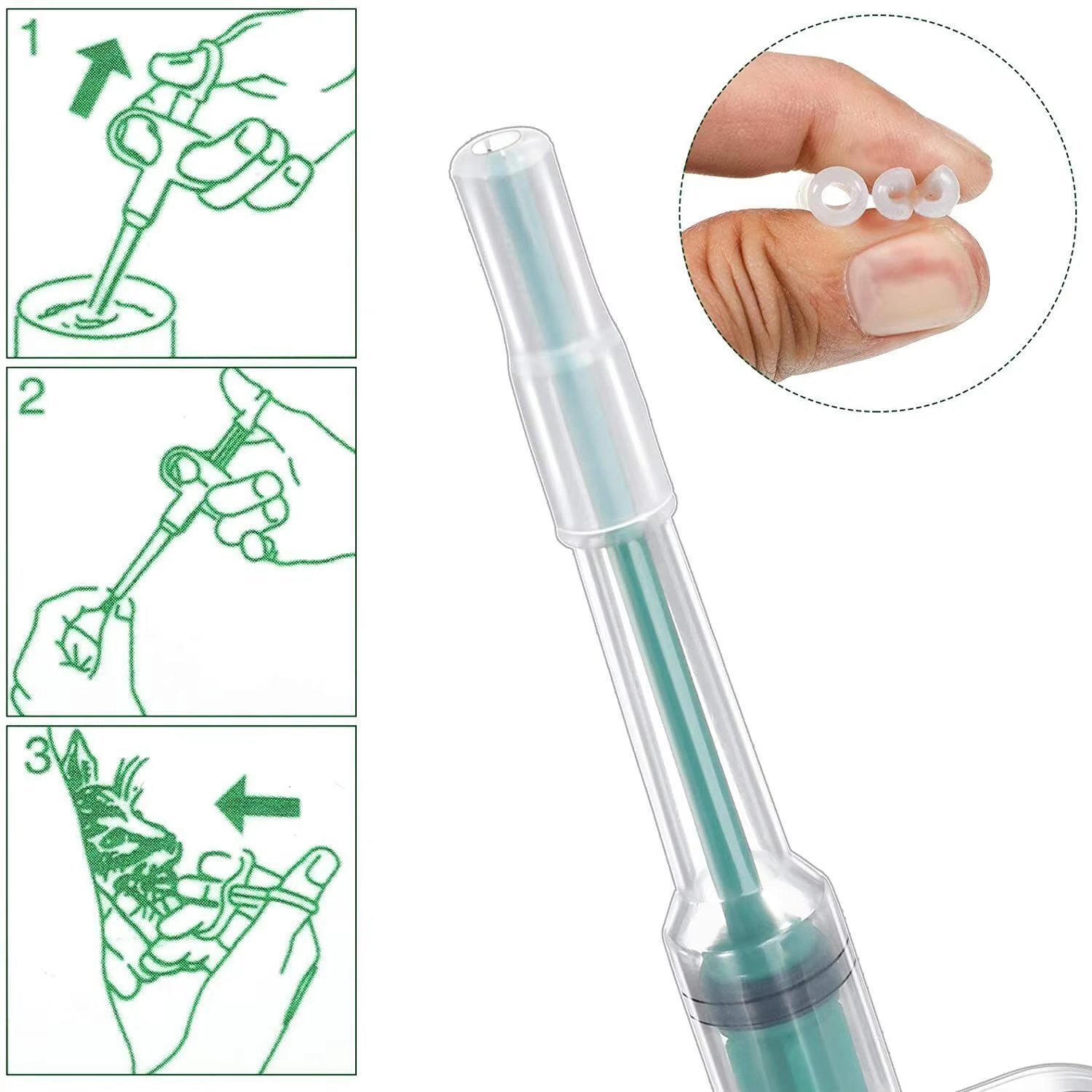 Veterinary Reusable Silicone Pet Feeding Kit Syringe Type Medicine Feeder with Cat Dog