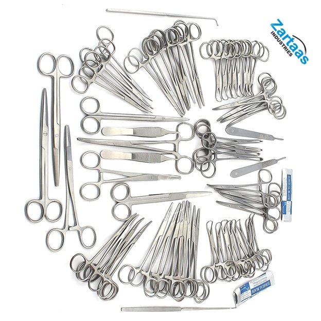 126 PCS Canine+Feline Spay Pack Veterinary Instruments Surgical Instruments Manufacturer and Exporter