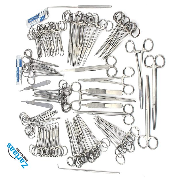 126 PCS Canine+Feline Spay Pack Veterinary Instruments Surgical Instruments Manufacturer and Exporter