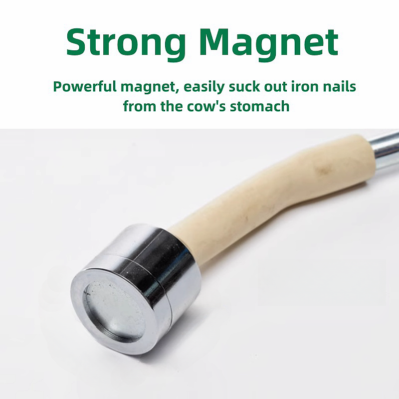 poultry removal machine strong magnetic Cow Stomach Iron Extractor Metal Veterinary Balling Gun