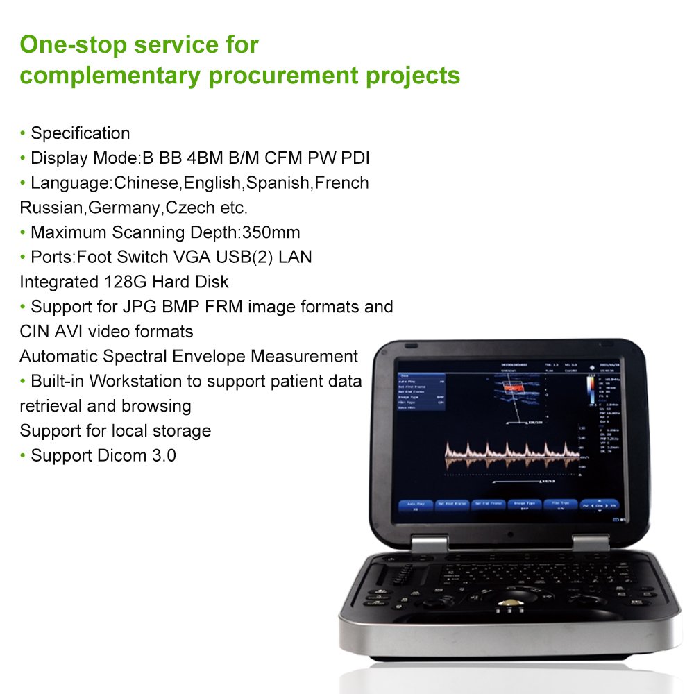 medical equipments Other Veterinary medicine Instrument portable doppler ultrasound scanner machine ultrasonido