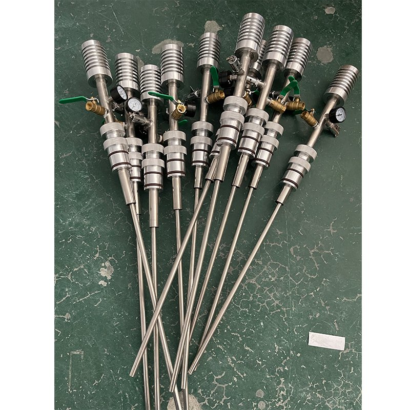 0.25ml/0.5ml Veterinary stainless steel Reusable semen sheath artificial insemination A.I.instruments for Cattle cow bovine