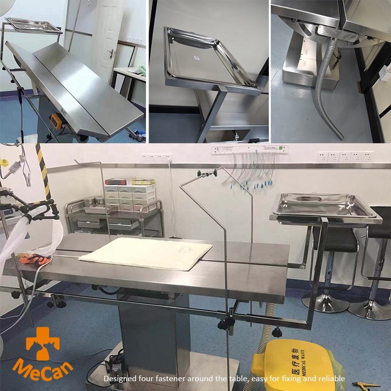 Stainless Steel Vet Dog Pet Electric Lifting Veterinary Surgery V Type Surgical Table Veterinary Hydraulic Operating Table