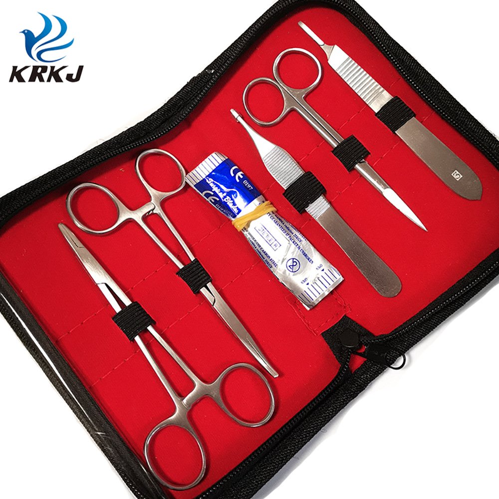 CETTIA KD970 veterinary use general instrument surgical dissecting set scissors forceps kit pack for animals