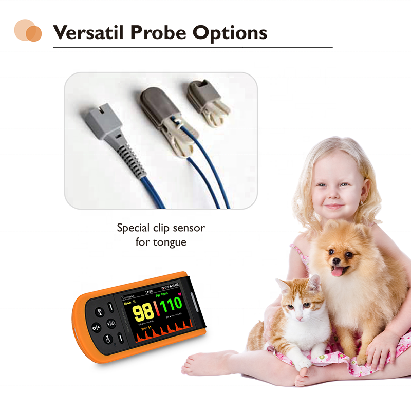 Lepu Sp-20 Other Veterinary Instrument Animal Health Veterinary Equipment Animal Use Handheld Pulse Oximeter