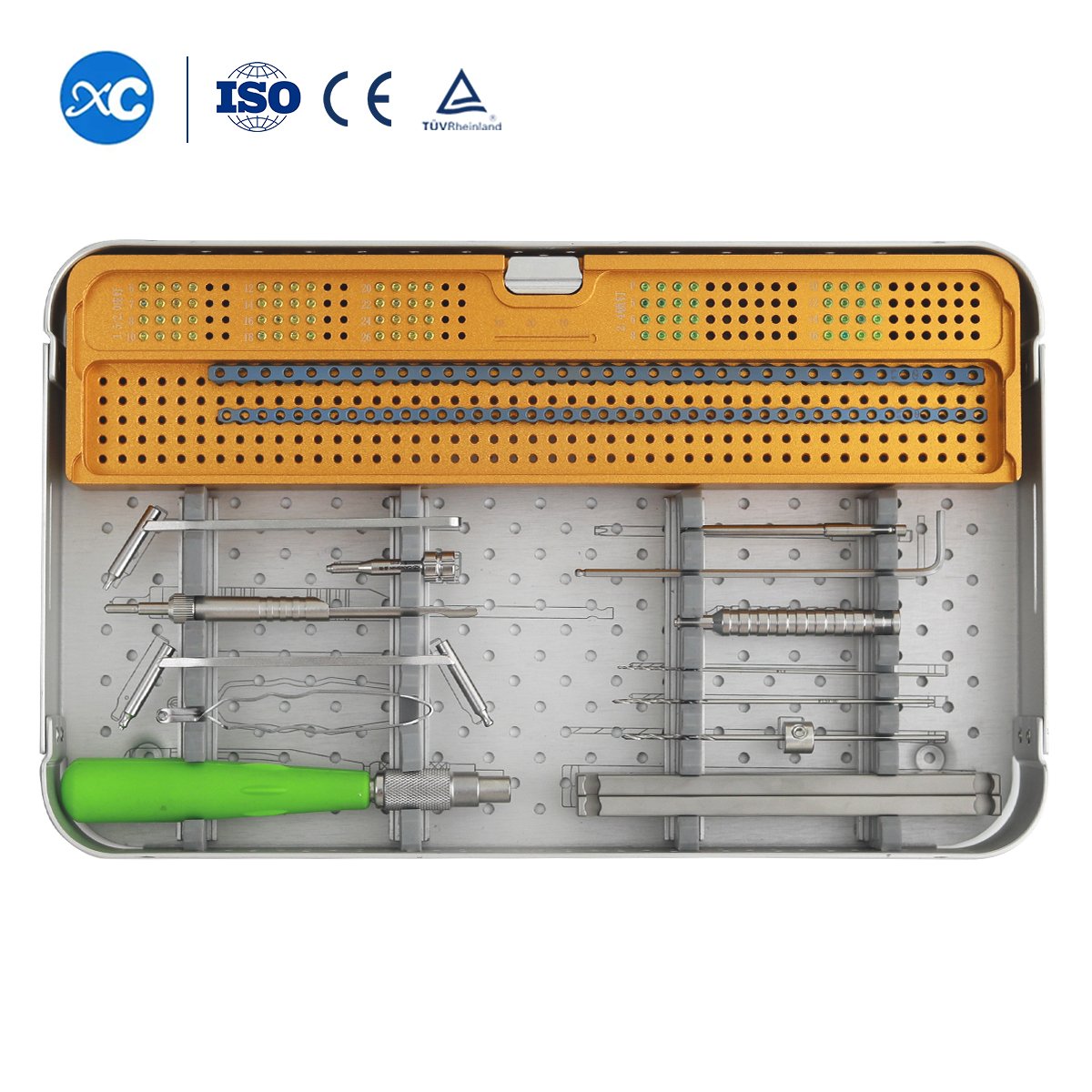 2.4mm 3.2mm 4.0mm ALPS Animal Surgical Locking Plate System Titanium Pet Medical Instrument Set for Veterinary Orthopedic//