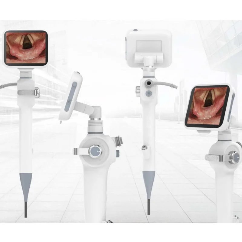 Veterinary Flexible Video Laryngoscope for Pet Hospital Veterinary portable video bronchoscope equipment Veterinary Laryngoscope