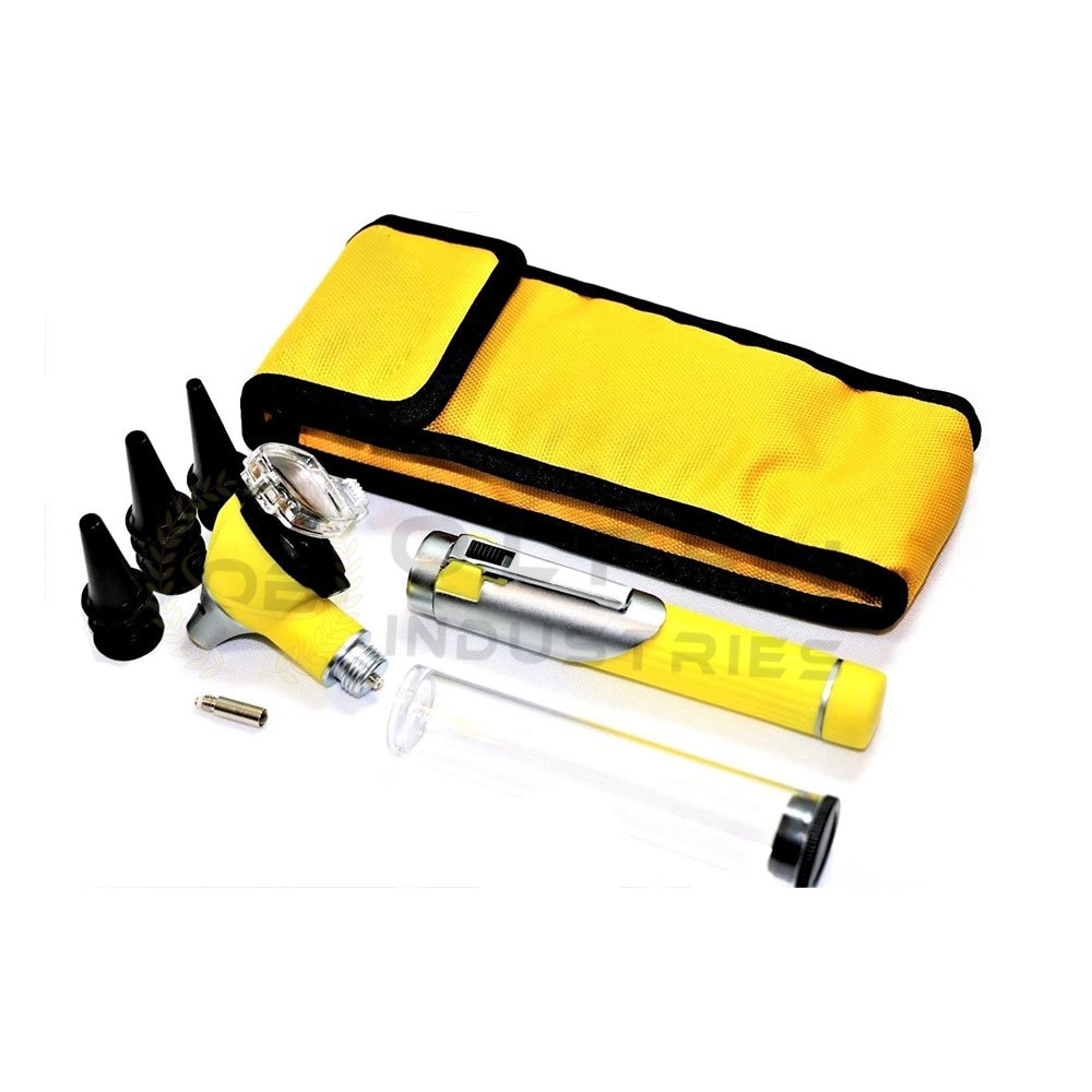 Hot Sale Veterinary Otoscope High Quality Stainless Steel Diagnostics Ophthalmoscope Manual Power Source