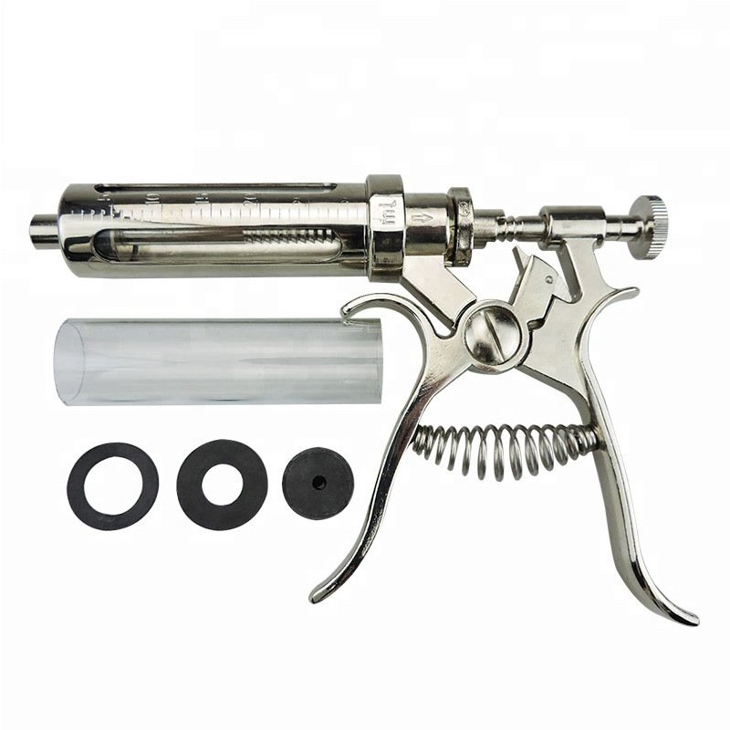 High quality GyronacMed animal semi-automatic continuous syringe is suitable for pigs, cattle, sheep and other poultry