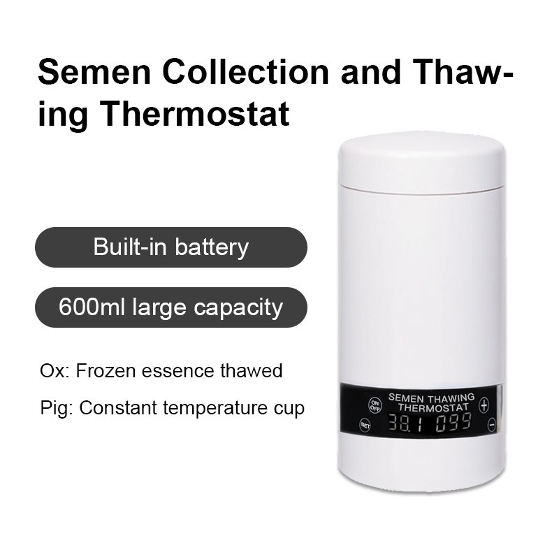 BTS sperm thermostatic thawing semen cup warmer for cow cattle sheep canine for insemination Other Veterinary Instrument