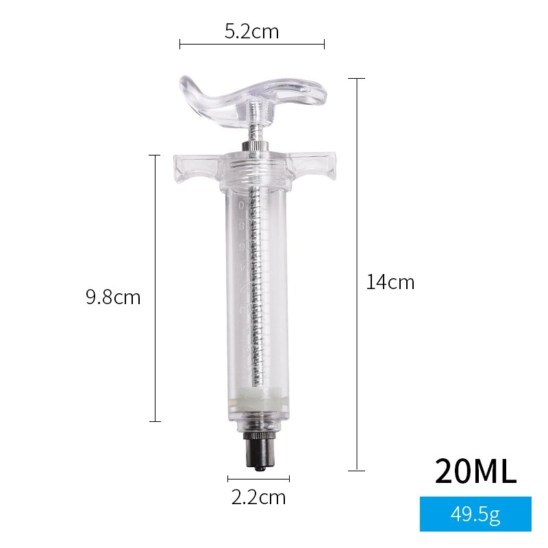 Free Sample Veterinary Syringe High Quality Plastic Animal Products Veterinary Instruments