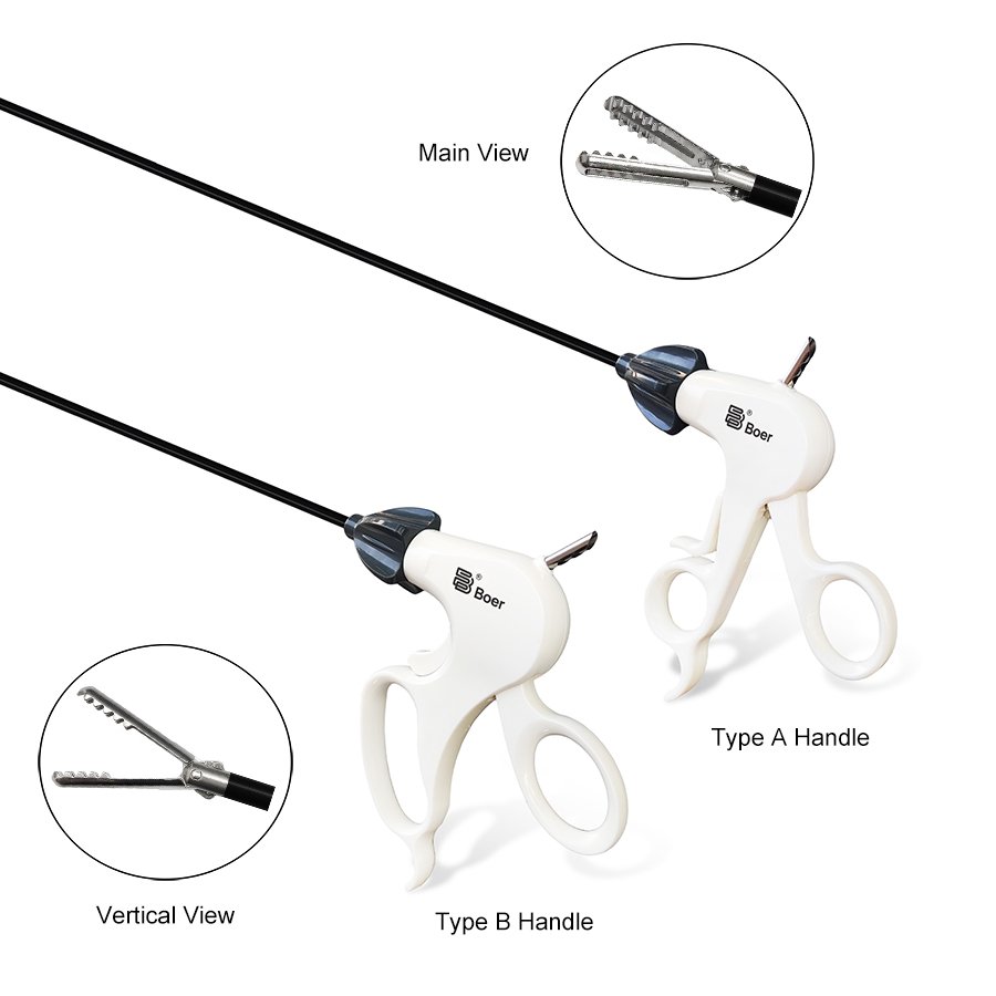 Latest hot selling veterinary animal endoscope disposable laparoscopic unipolar forceps