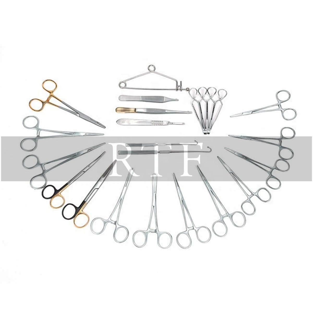 Surgical Spay Pack Instruments Veterinary Equipment And Instruments For Feline Spay With Sterilization Box By RAW TO FINE