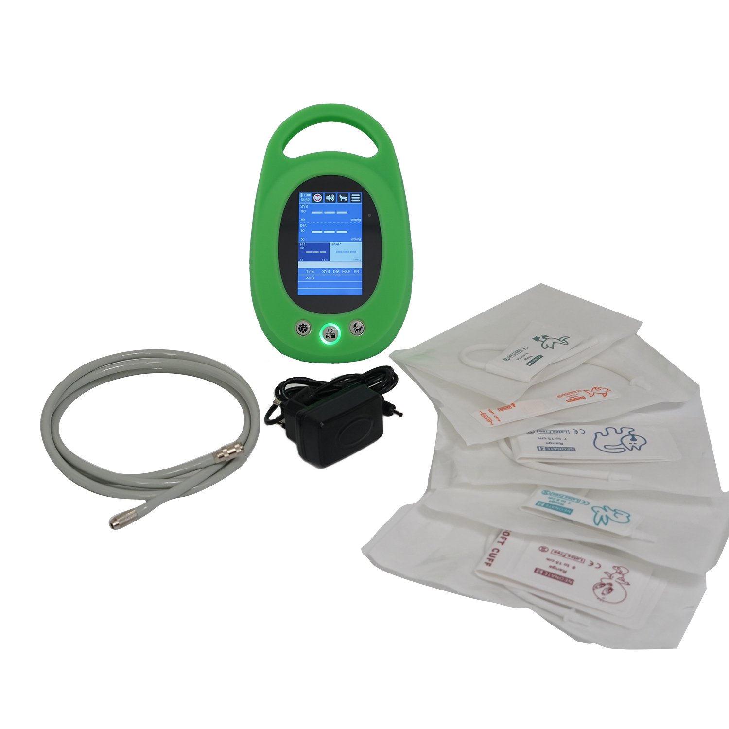 Portable Veterinarian Clinic Vet Sphygmomanometer Pets Doppler Veterinary Blood Pressure Monitor