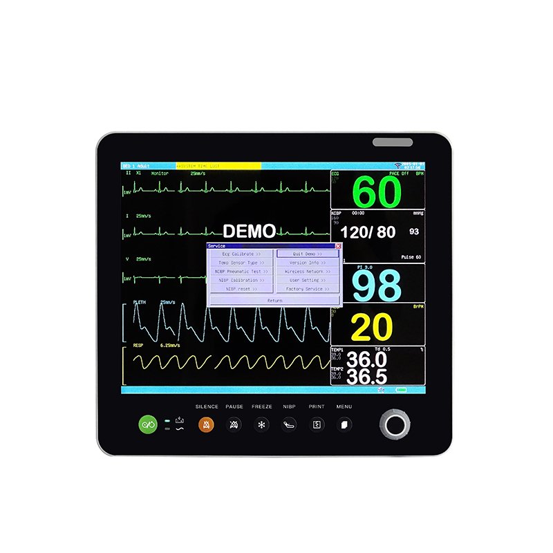 Vet Hospital Equipment Multi-Parameter Veterinary Monitor For Animal Electrocardiograph And Capnography Veterinary Instrument