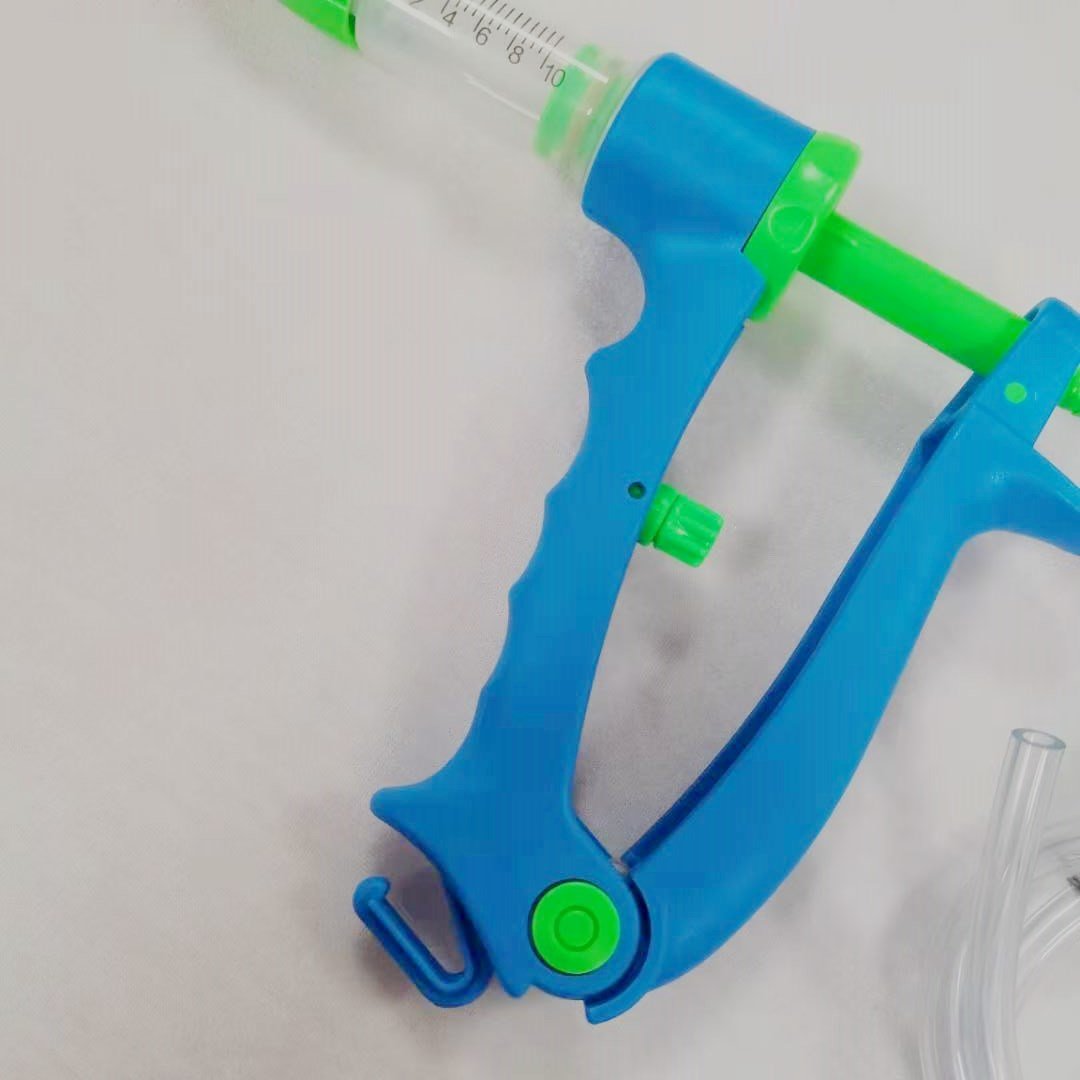 WJ124 Veterinary Plastic 10ML/20ML Drenching Gun ,Veterinary Continuous Syringe, vaccine injection