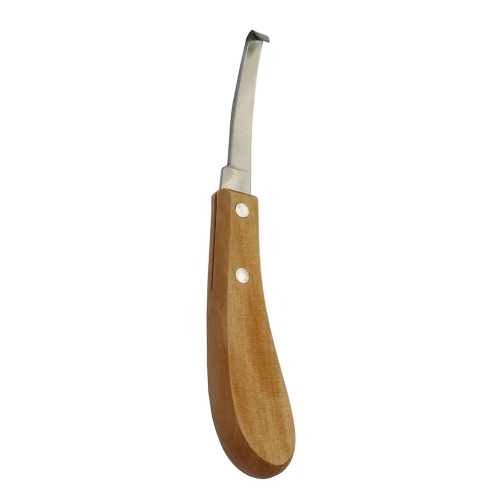 Premium Veterinary Instrument Hoof Knife for Cattle Horses Goats Sheep Essential Animal Foot Pruning Tool for Veterinary Use
