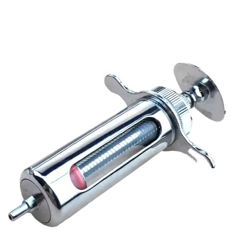 New Metal Veterinary Revolver Syringe Automatic Syringe For Cattle Veterinary Automatic Syringe