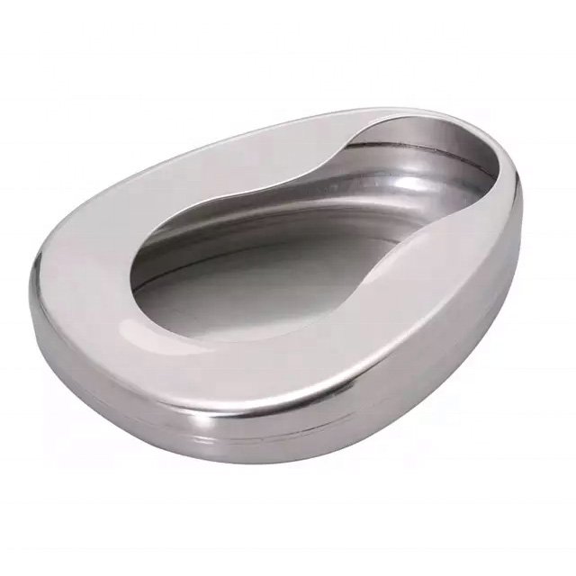 Reusable Medical Surgery instrument Stainless steel bedpan for hospital and clinics Holloware Instruments