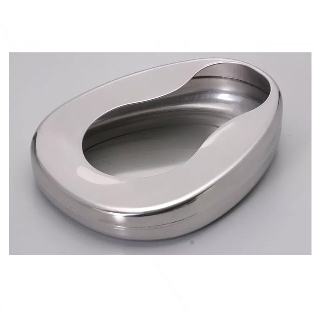 Reusable Medical Surgery instrument Stainless steel bedpan for hospital and clinics Holloware Instruments