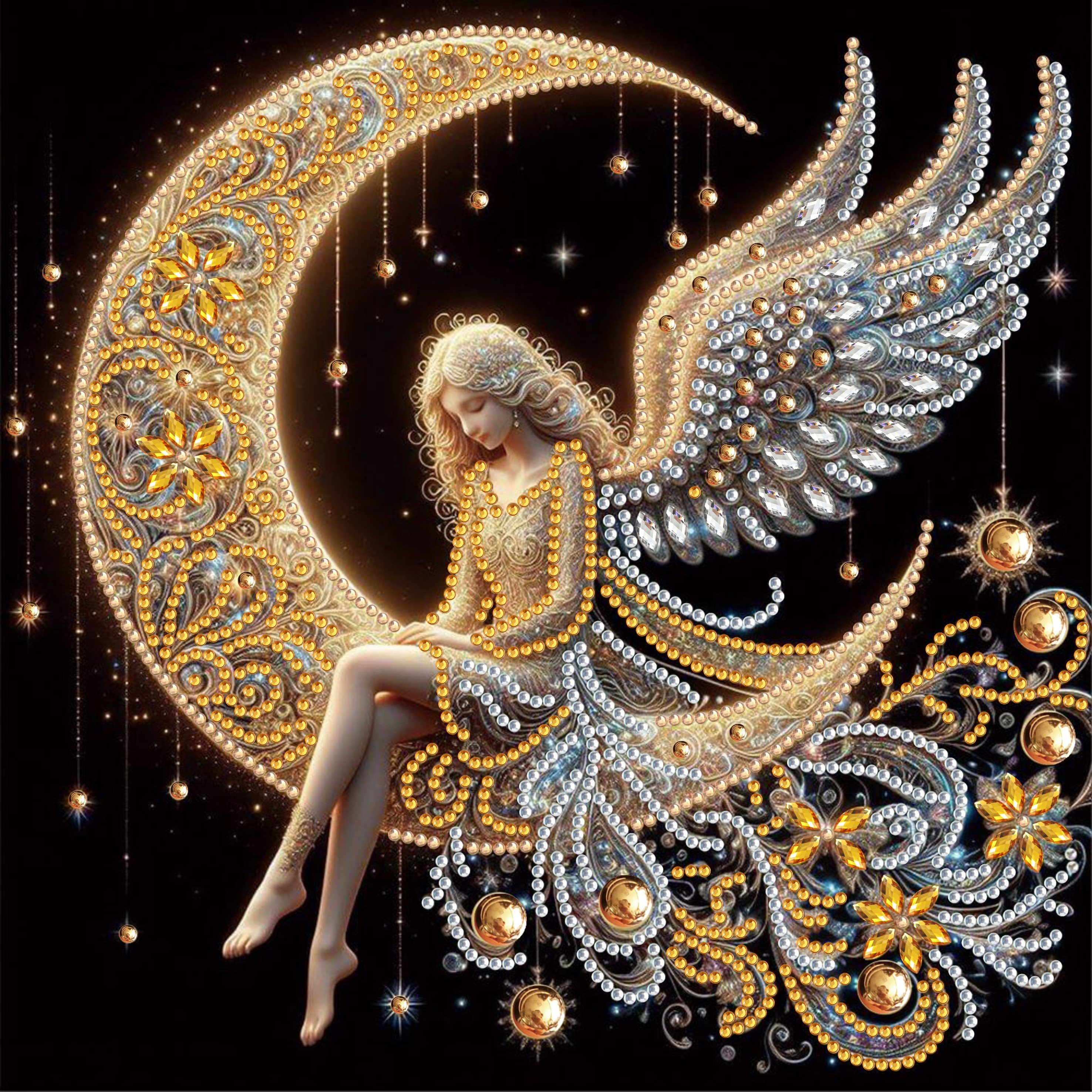 5D Special Shape Diamond Art Kits for Beginners,Diamond Painting Kits for Adults Cat,Crystal Rhinestones Diamond Painting Kits