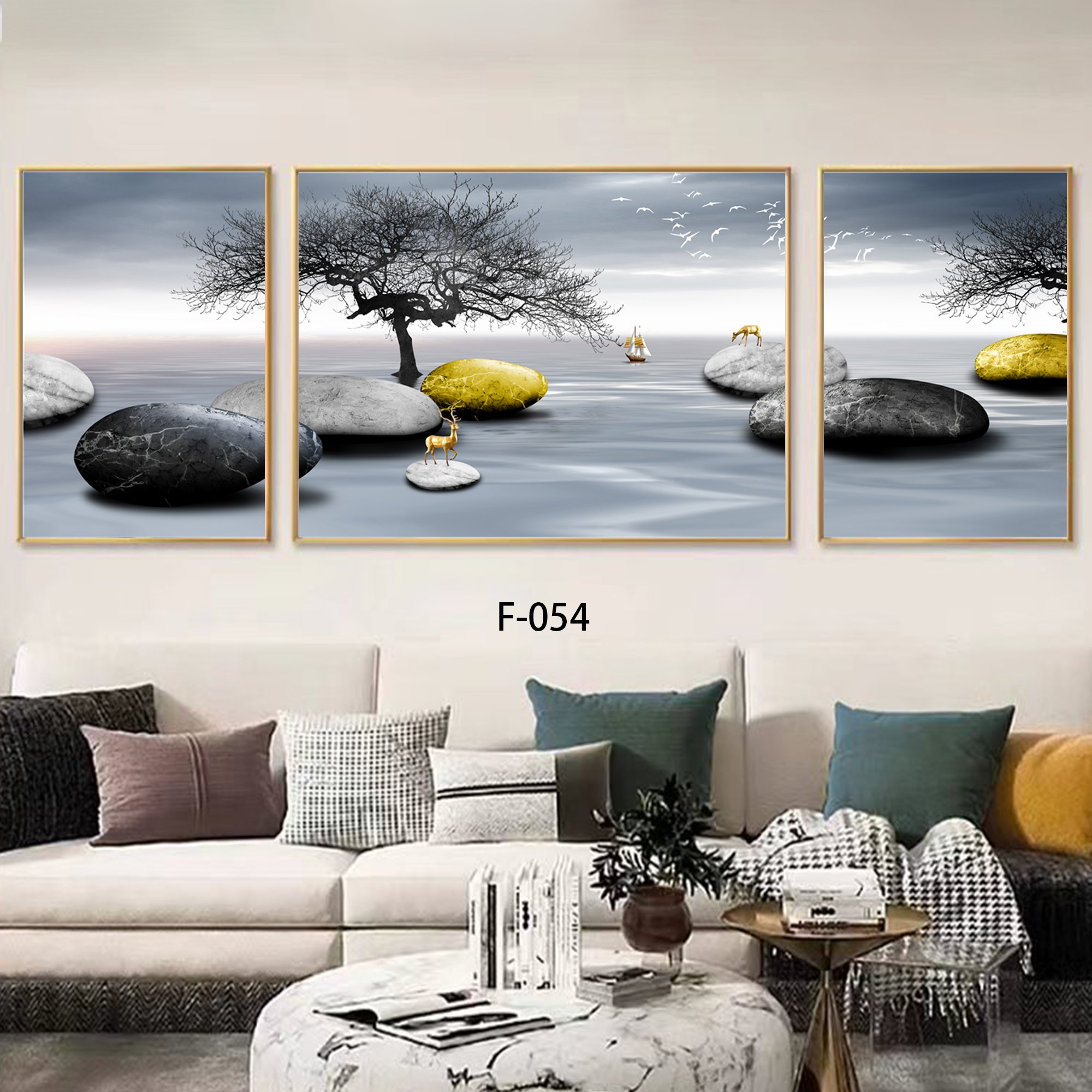 Home living room wall gray image visual art frame sofa background wall still life decoration poster frame