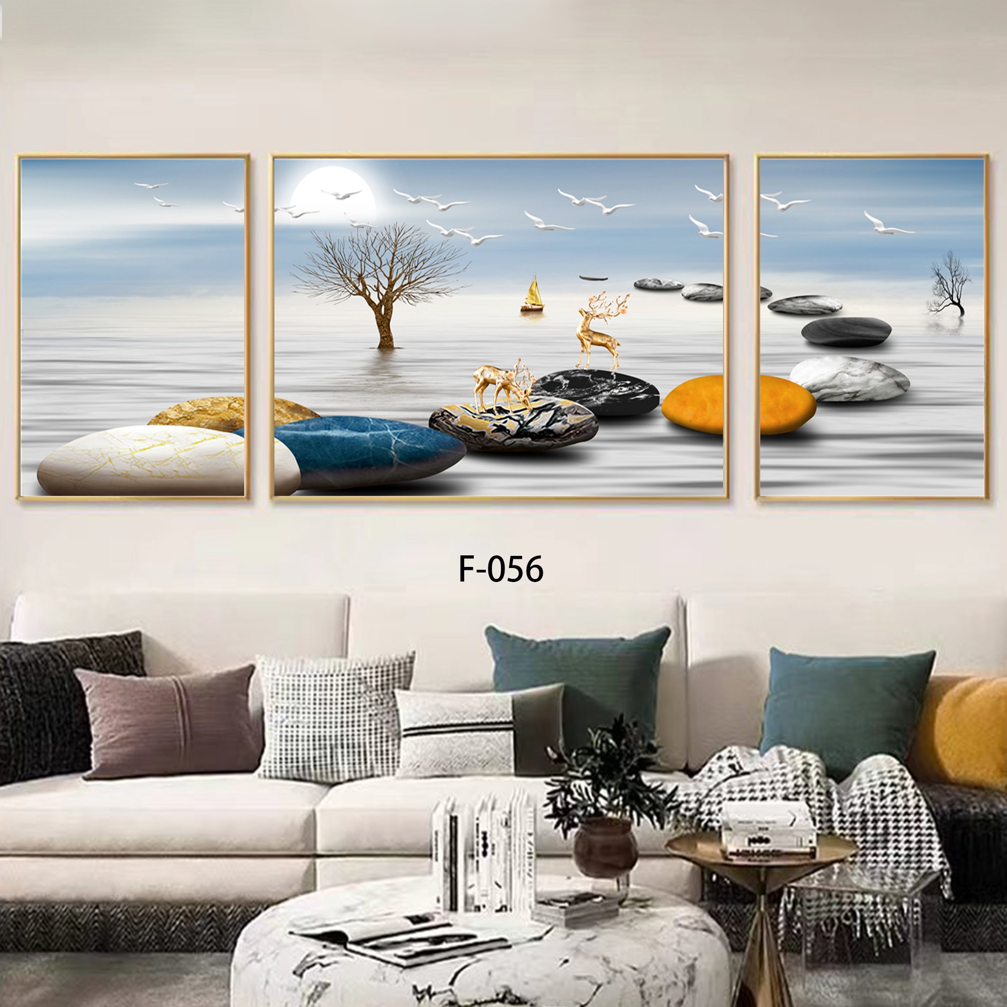 Home living room wall gray image visual art frame sofa background wall still life decoration poster frame