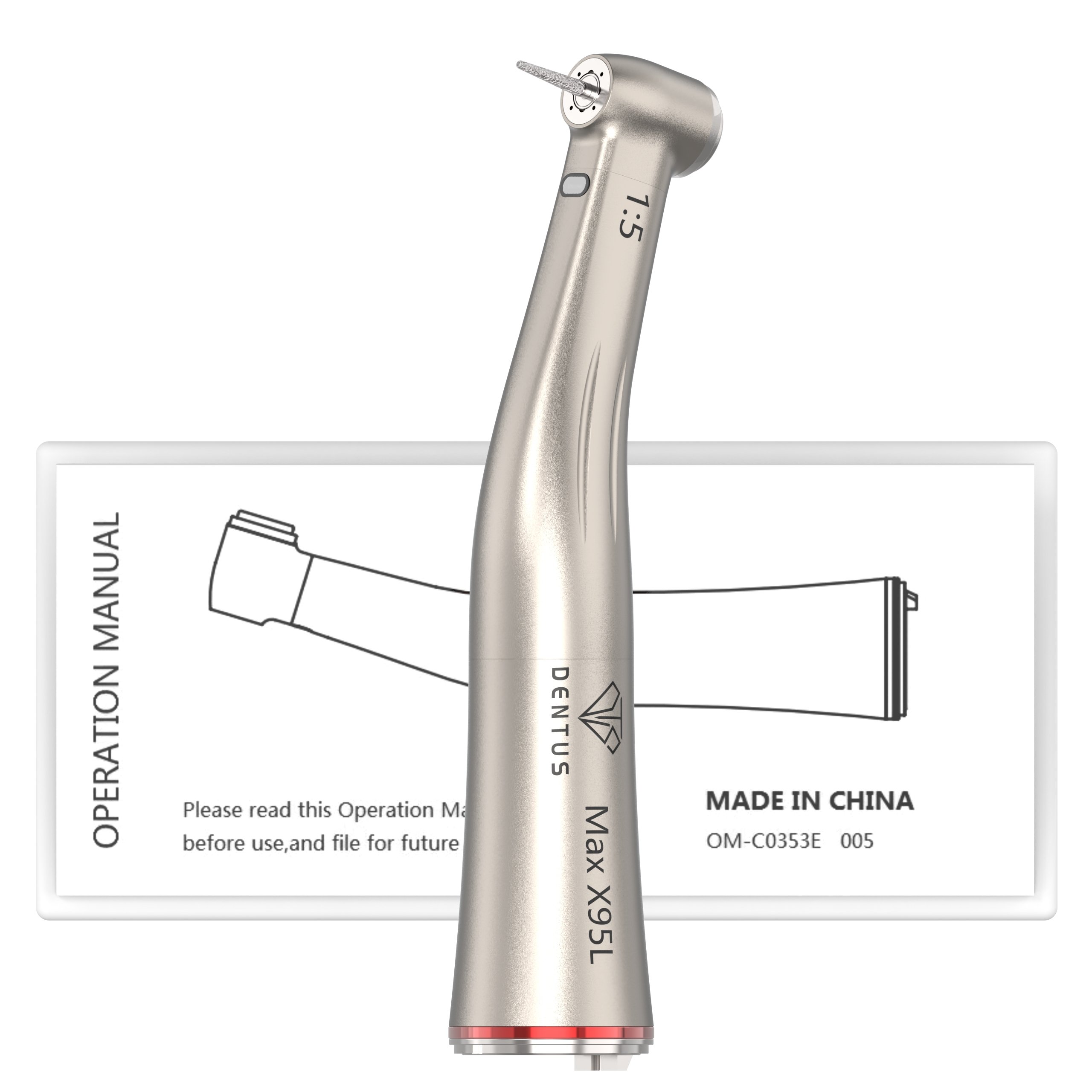 dental handpieces manufacturer 1:5 dental low speed handpiece X95L dental equipments