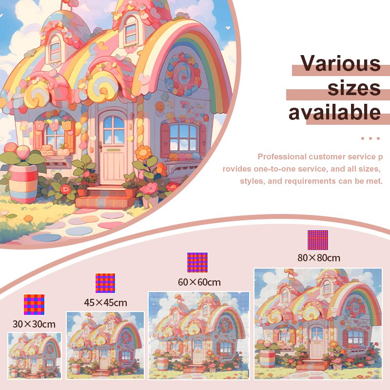 Photo Custom Full Drill Diamond Painting Home Decor Round & Square Diamond Painting Kit