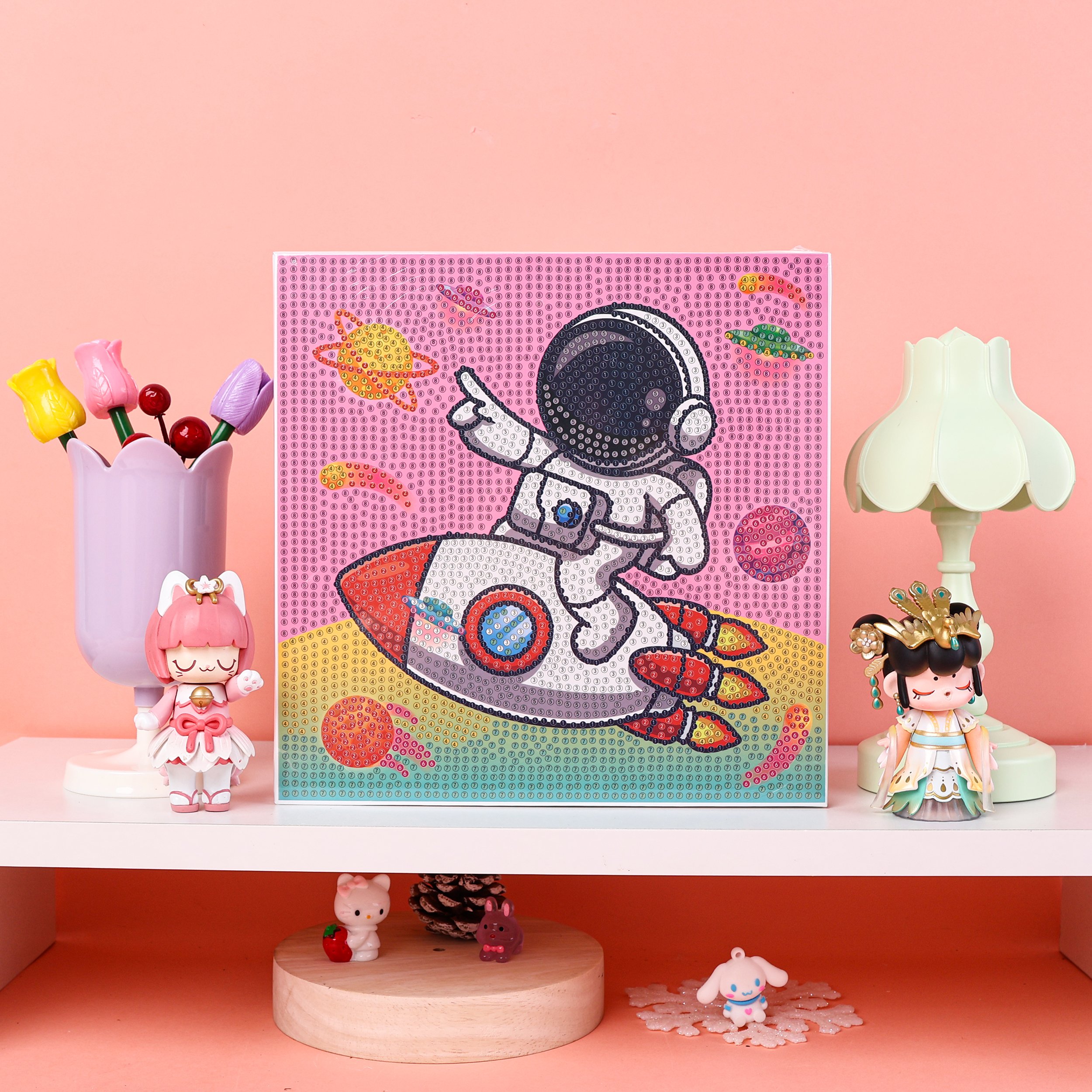 20*20cm Full Diamond Children's Drawing Toy Education Toy DIY Drawing Set 5d Diamond Drawing