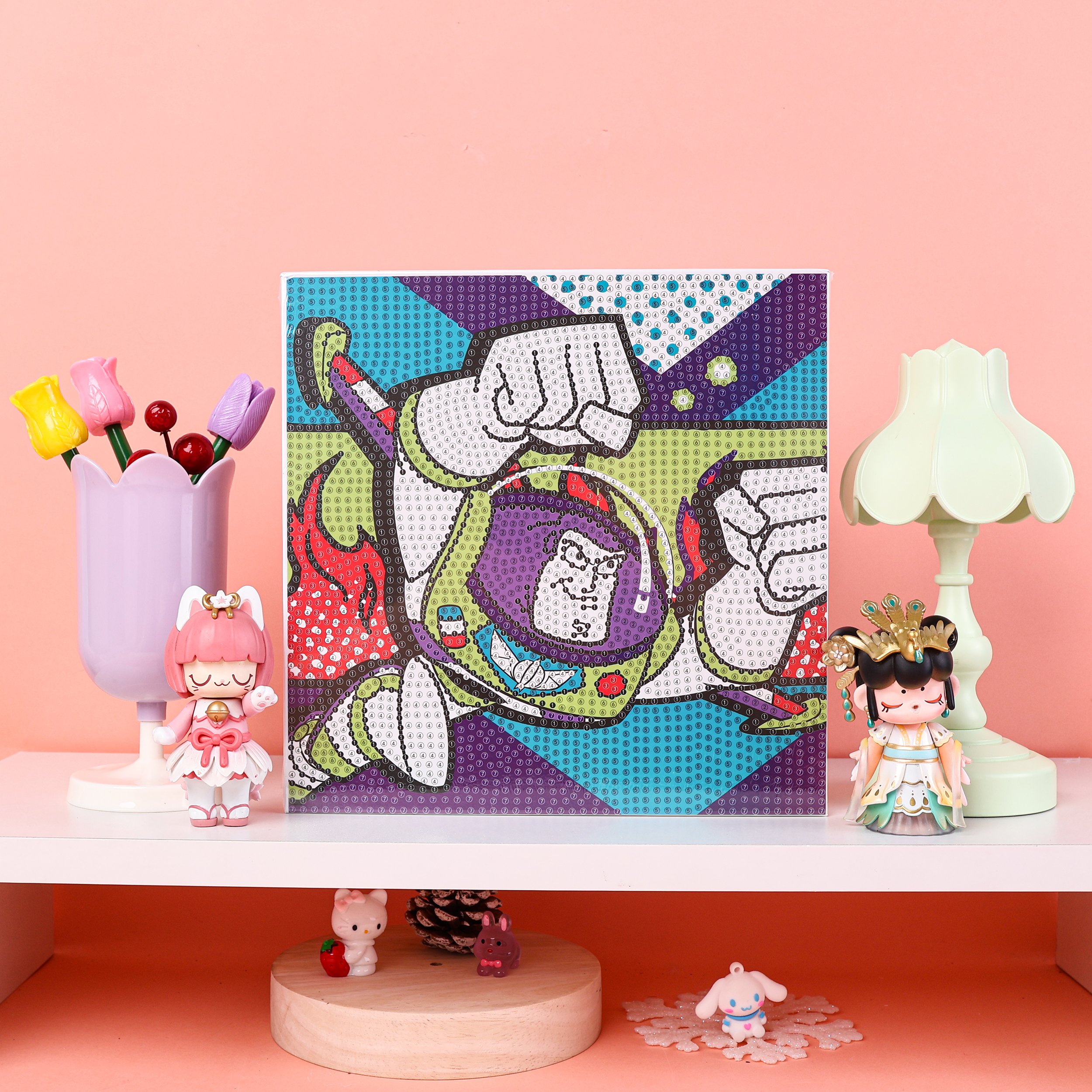 20*20cm Full Diamond Children's Drawing Toy Education Toy DIY Drawing Set 5d Diamond Drawing