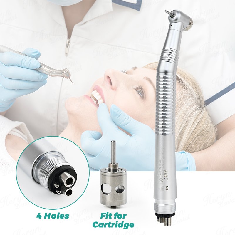 Dental Wrench Type Push Button Pana Air Turbine High Speed Handpiece Dentistry Accessories