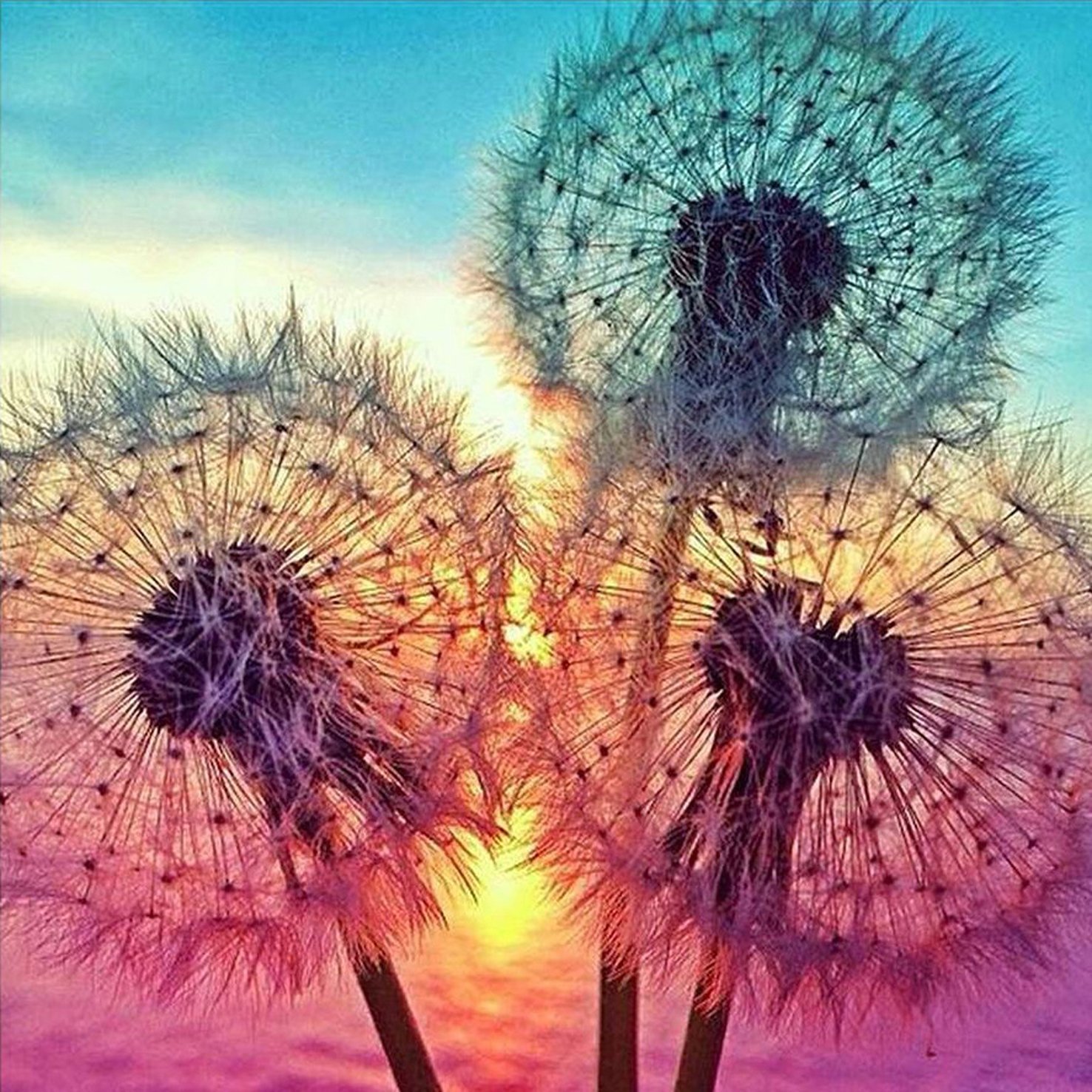 silk lint canvas landscapes diamond painting wholesale canvas painting crystal art painting