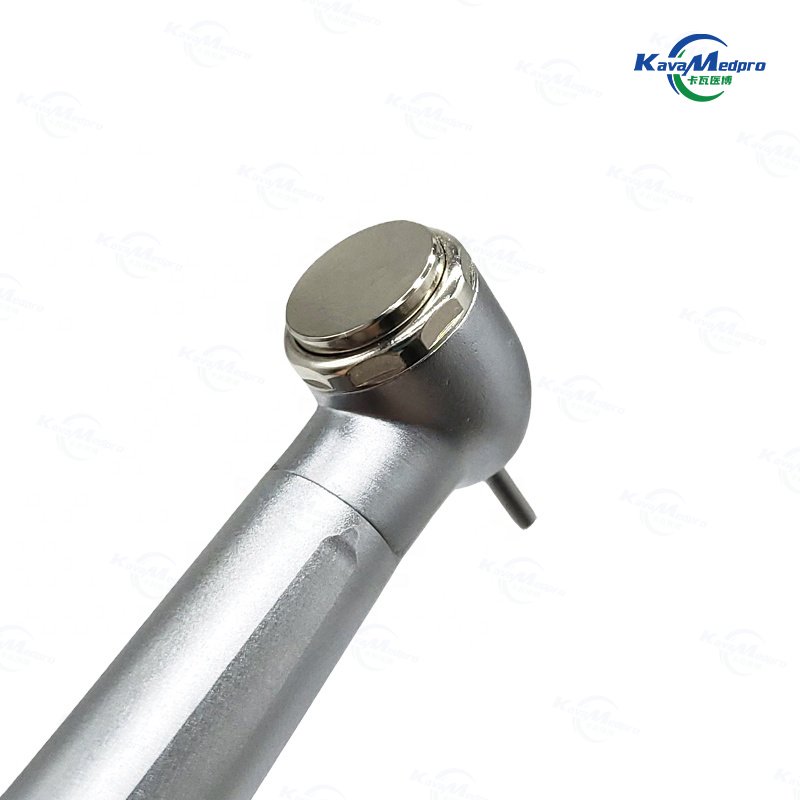 Dental Handpieces 4 Holes Turbine Led Lighted High Speed Dental Push Button Handpiece