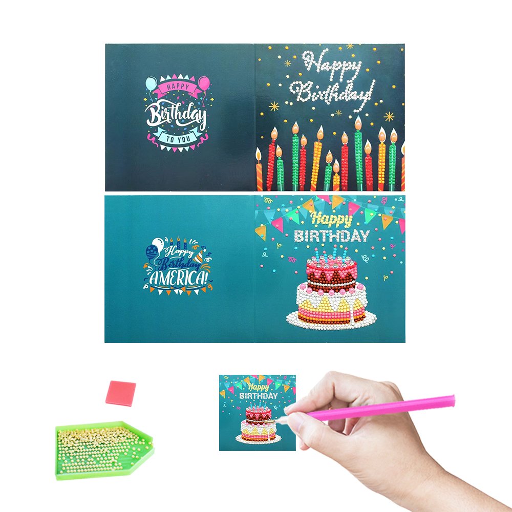 5d Diy diamond painting greeting card diamond painting xmas card diamond painting flower cards 8pcs per set