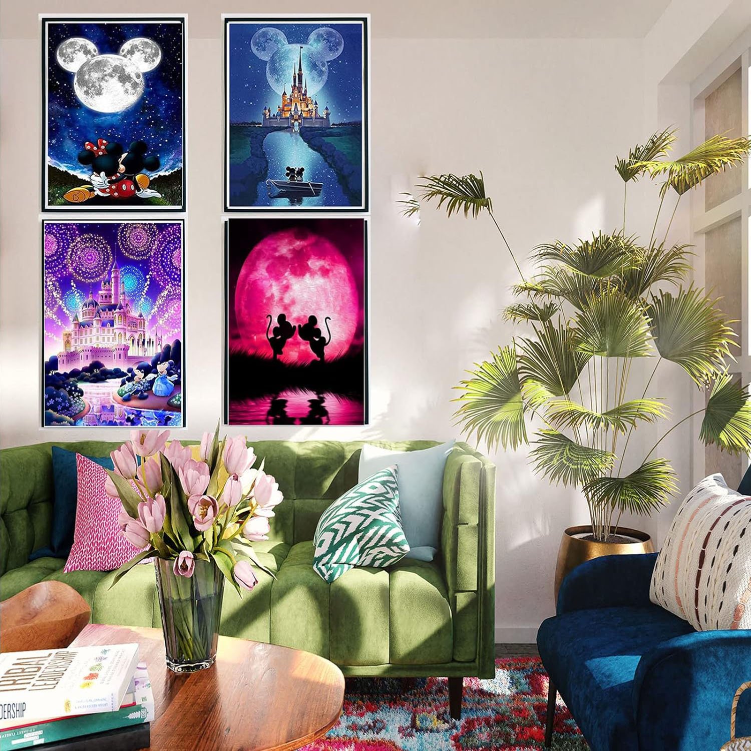 French Castle Diamond Painting Iron Tower Landscape Diamond Painting Cross Embroidery Diamond Painting 30*40cm