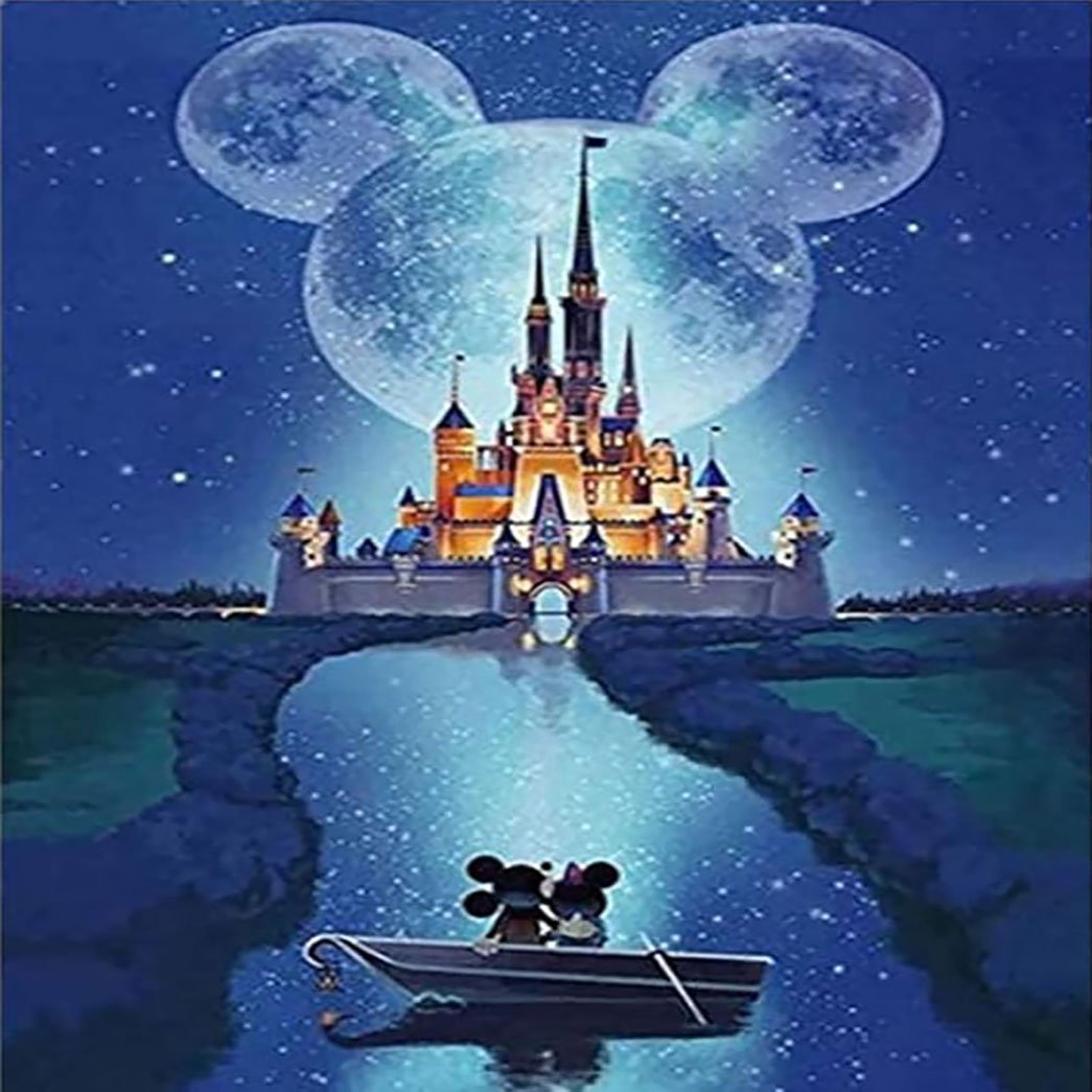 French Castle Diamond Painting Iron Tower Landscape Diamond Painting Cross Embroidery Diamond Painting 30*40cm