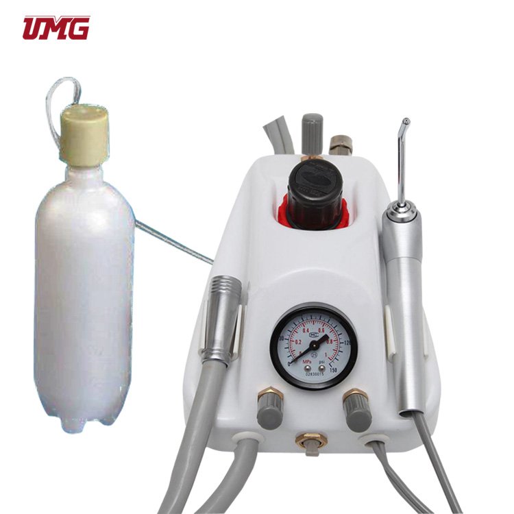 Portable Dental handpiece turbine with water bottle