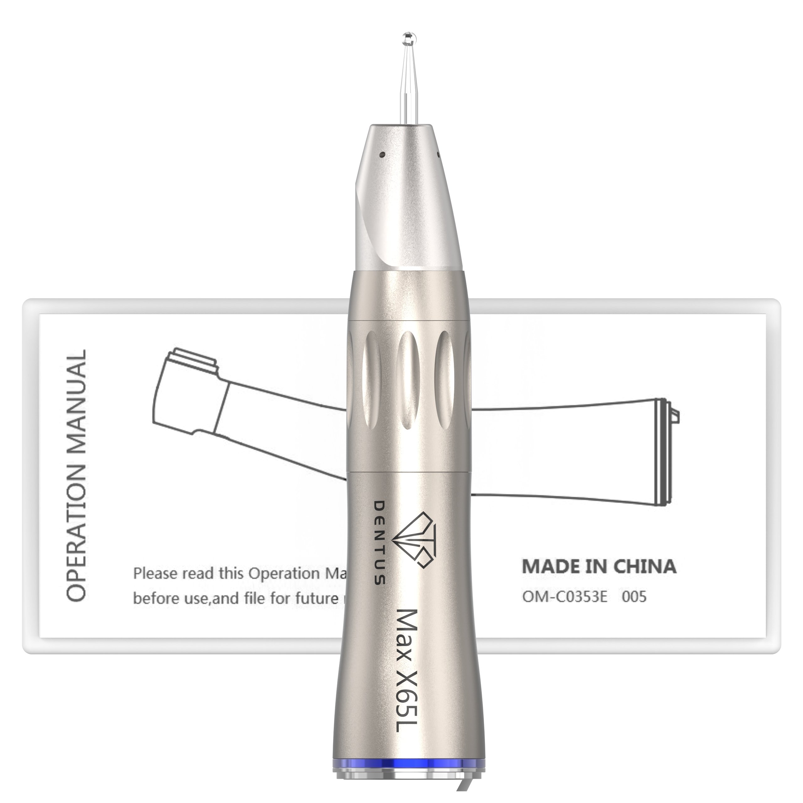 Single-jet dental low-speed straight handpiece X65L International standard low-speed dental equipment Dental treatment handpiece