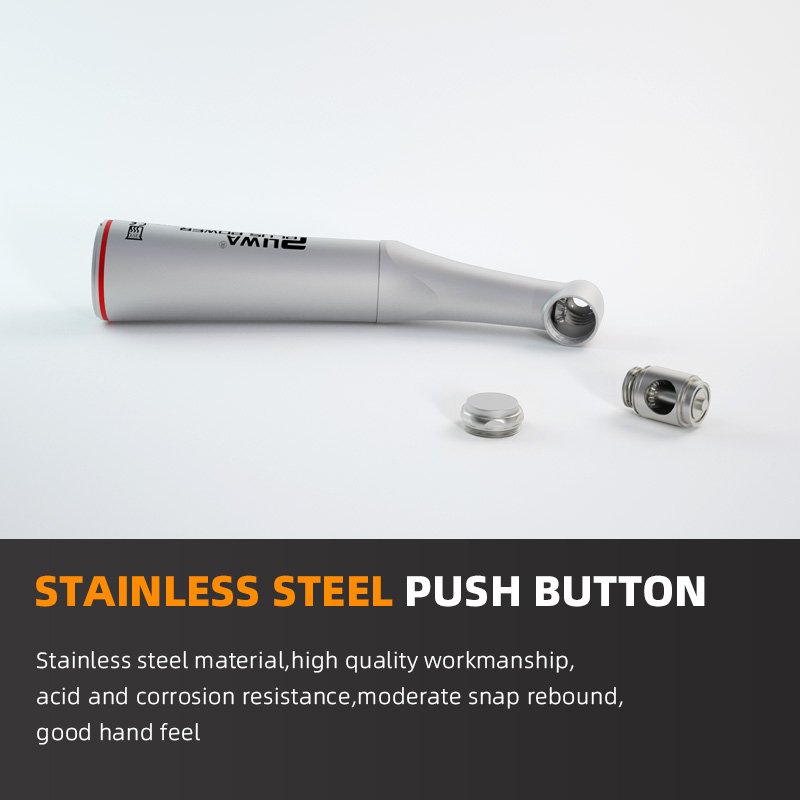 Superior Dental Handpiece Fiber Optic 1:5 Contra Angle Increase High Speed Stainless Titanium Handpiece