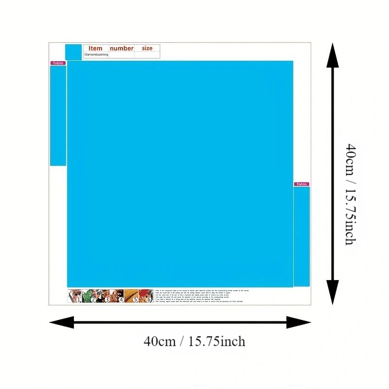 DIY 5D Diamond Painting Art Craft 40*40cm 15.8in Frameless Suit Mary Pattern Full Diamond Embroidery Cross Stitch Picture Wall