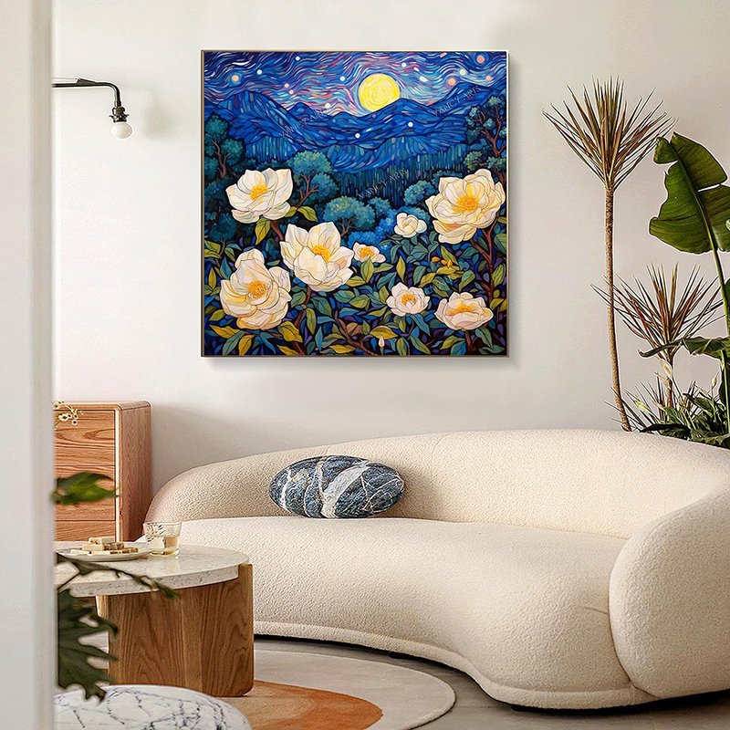 Customised Picture 30x30cm,40x40cm Small size Cute Landscape Painting 5D Diamond Painting Kit