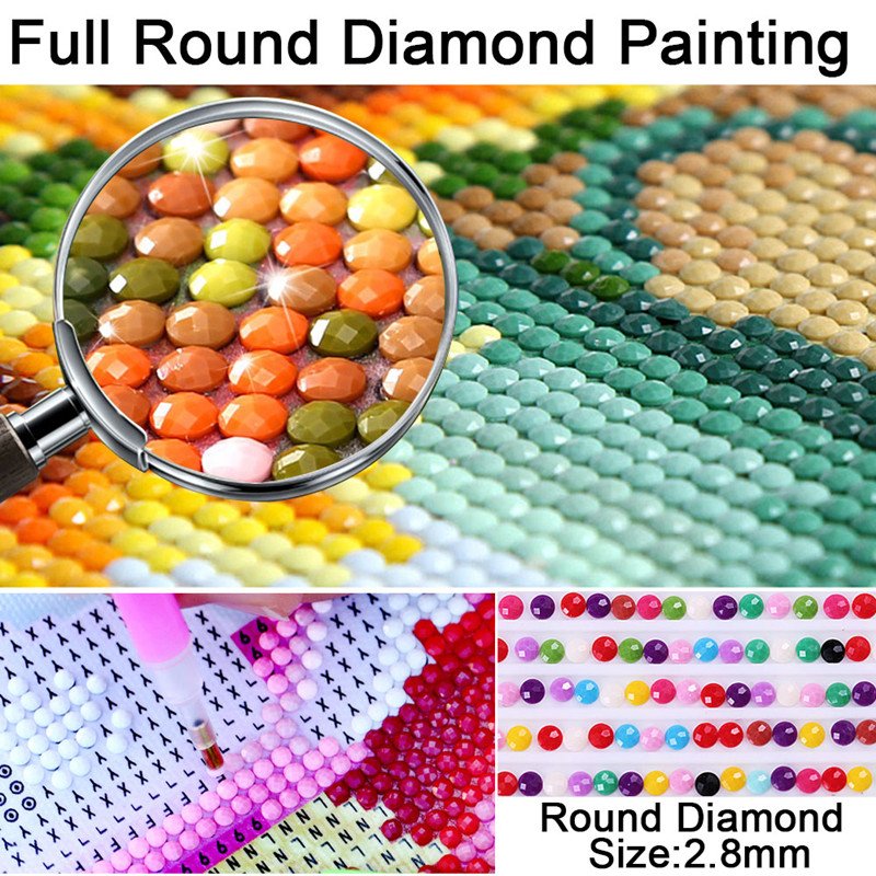 DMC 477 Colors Eco-friendly Acrylic Resin Round Square Diamond Diy Diamond Painting Tools Accessory Crystal Beads