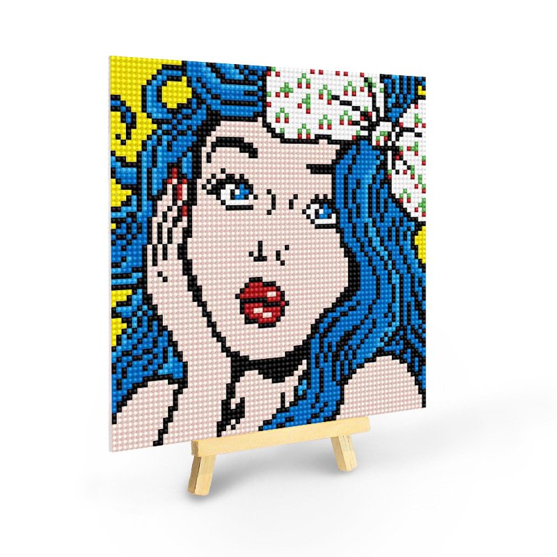 Canvas Fantasy crystal 5d Diamond art Painting kits flowers full Drills fairy dust beads diamond painting customize