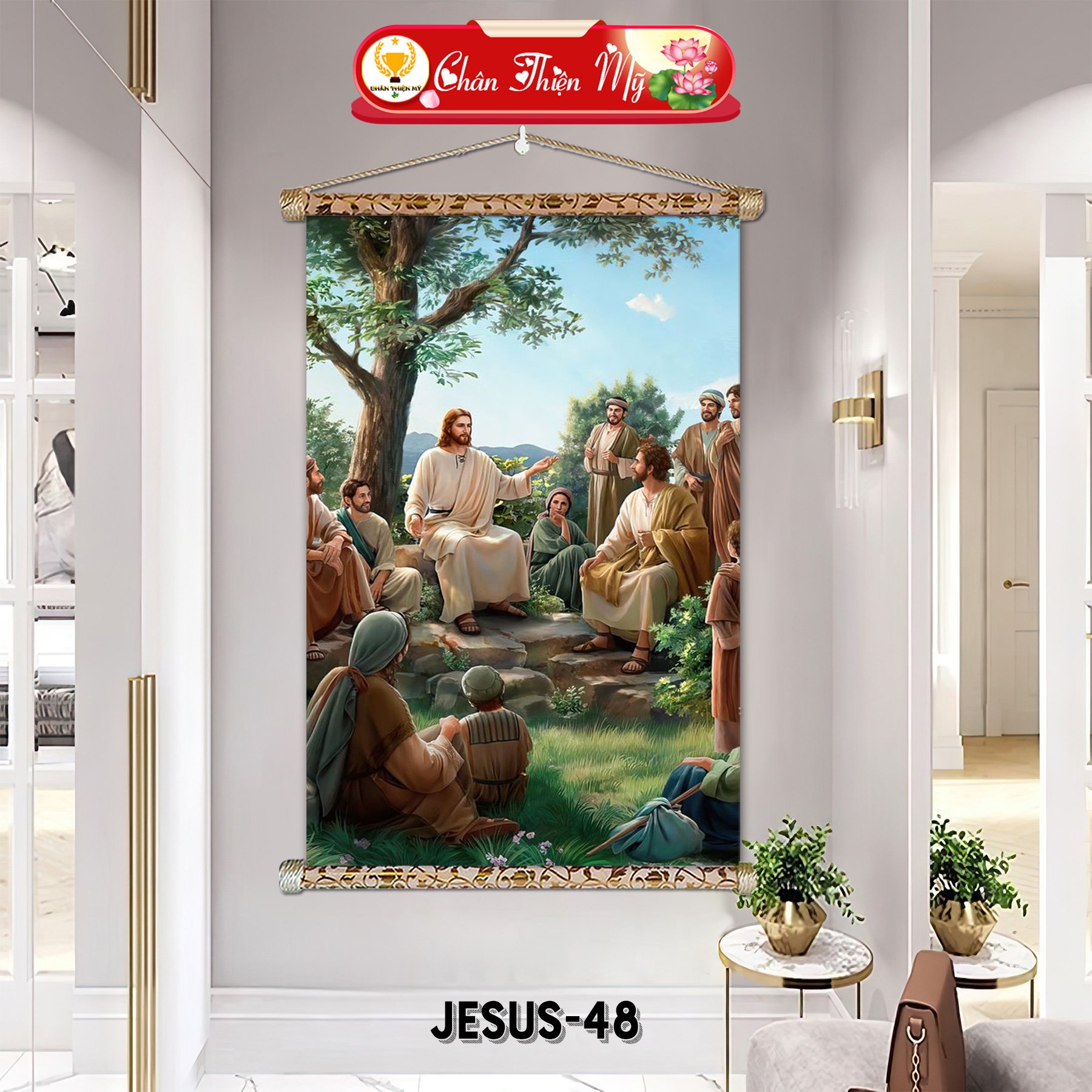 Home decor luxury Christian art prints High quality