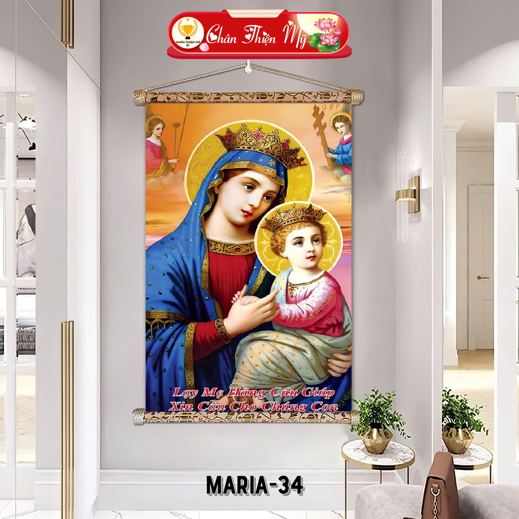 Modern life christian paintings wall art decoration for living room