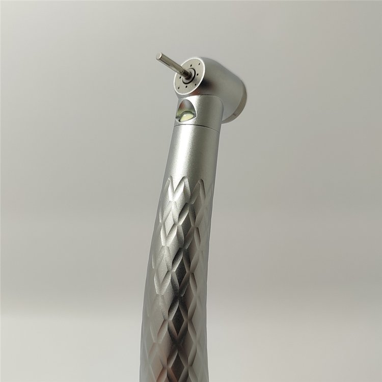 Original Mikata handpiece M-E apple Clinic Used Four spray Stainless body turbine LED high speed dental handpiece