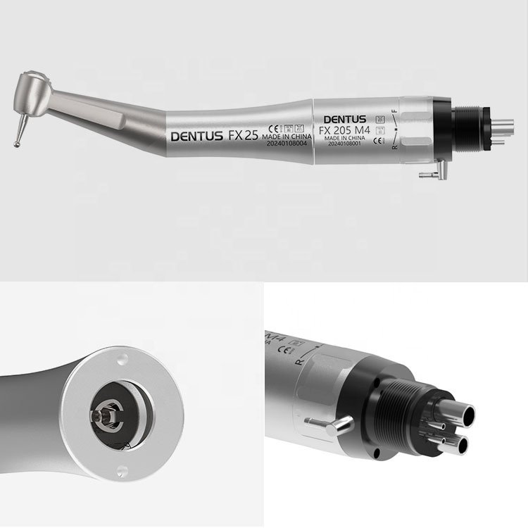 Chinese Manufacturer Customized Dental Handpiece Fx25 1:1 External Water Jet Reverse Angle Low Speed Handpiece